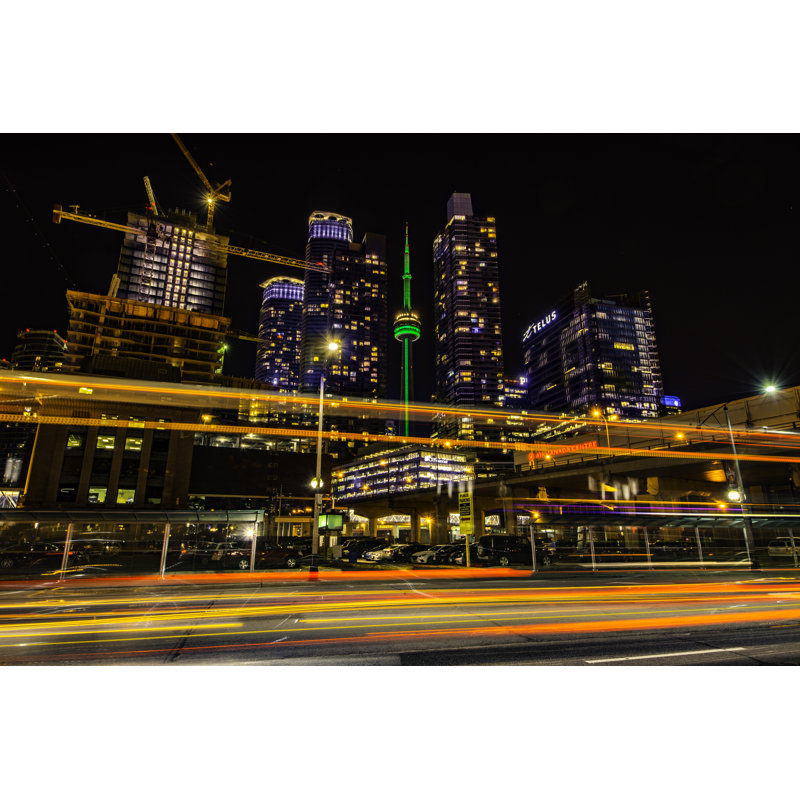 City by DChumak - Wrapped Canvas Print, 61cm H x 91cm W