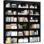 Bibliothèque triple large 71 po x 59 po x 9,25 po-444832455