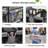 Stroller For 4 Kids, Foldable 4 Seats Outdoor Stroller Wagon With Canopy-123300915