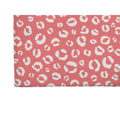 Leopard Play Low Profile Kitchen Mat
