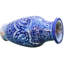 Blue/White 9" Indoor / Outdoor Ceramic Table Vase-117988489