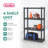 Sterilite Plastic Indoor Outdoor 4 Shelf Durable Shelving Unit, Gray