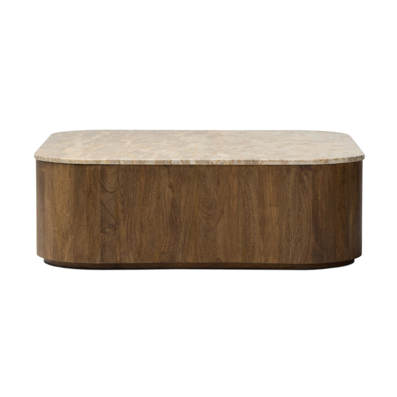 Table basse Jenny Kamina - marbre fossile