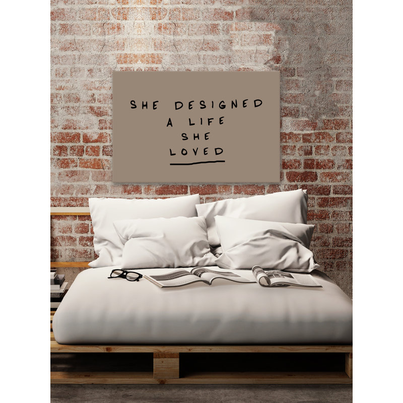 'A Life She Loved' Print on Wrapped Canvas, 40" H x 60" W x 1.5" D
