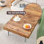 Table basse carrée de style naturel