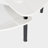 Modern Coffee Table With 360-Degree Rotatable Top And Sintered Stone