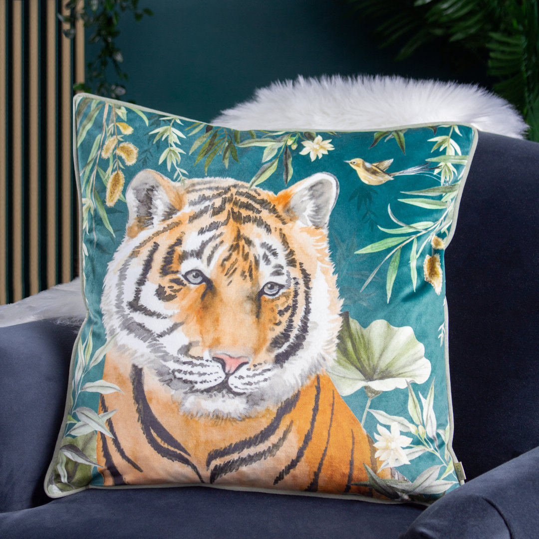 Floral Square Scatter Cushion Cushion Cover