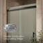 Pleat Frameless Sliding Shower Door, 79-1/16 In. H X 44-5/8 - 47-5/8 In. W, With 5/16 In. Thick Crystal Clear Glass-1312276081