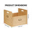 MDF 30.5cm H Media Shelves