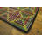 American Antique Multicolor Wool 1930s Hooked Small Scatter Size Rug