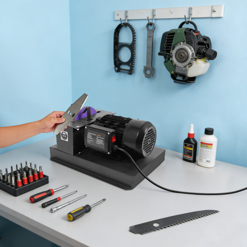 1HP 750W Lawn Mower Blade Sharpener