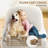 4-in-1 Convertible Sofa Chair with Ottoman, Folding Sleeper Chair, Upholstered Lounge Chair & Single Bed for Living Room, Bedroom & Small Spaces-1374533363