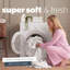 Silentnight Supersoft Duvet Cover Set Frill Edge-137157033-137157037