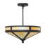 2 - Light Semi Flush Mount