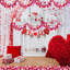 32,9 pieds décorations pour la Saint-Valentin guirlande cœur guirlande décorations pour la Saint-Valentin