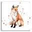 «Watercolor Fox II» par Victoria Barnes - peinture sans cadre-2106313867