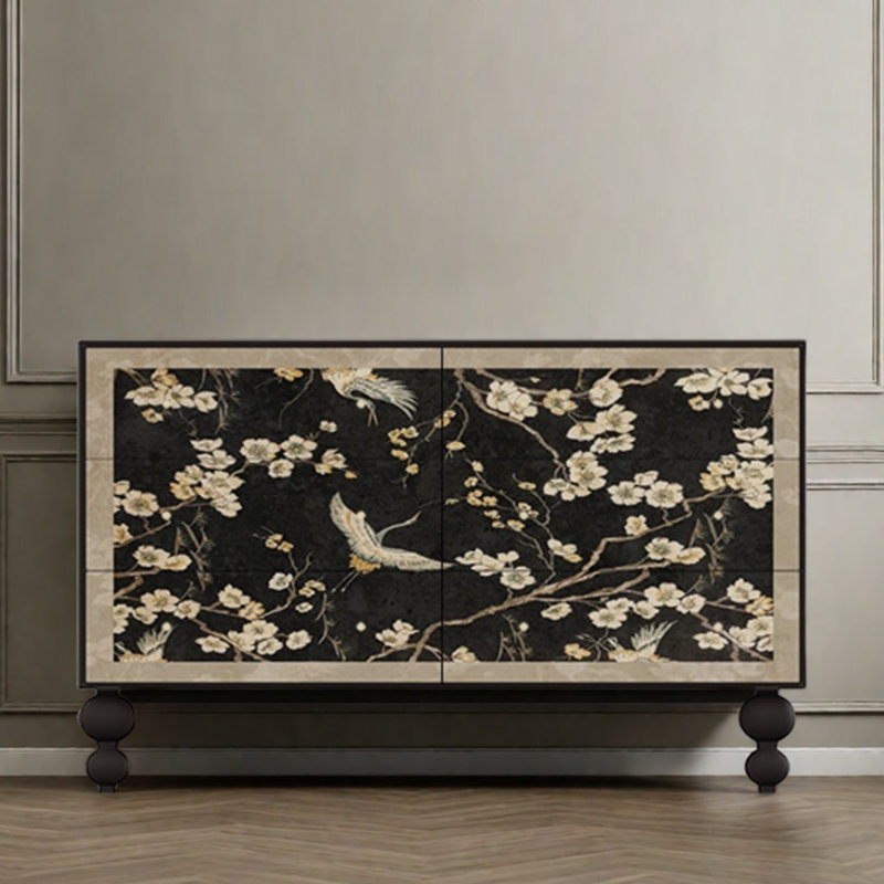 Modern Six-Drawer Sideboard Accent Chest