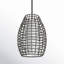 Luminaire suspendu géométrique simple à 1 lumière-36704977