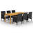 Vidaxl Dining Set Grey, Darker Grey-1926468253-1888788475