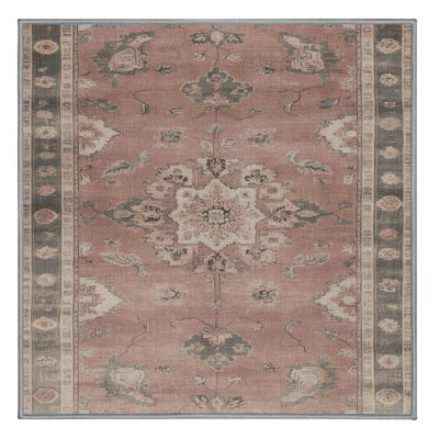Tapis gris lavable à la machine