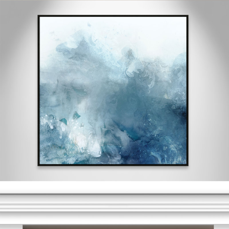 «Watercolor Stain I Print» par Casa Fine Arts, Espresso, H 46,5 po x l 46,5 po