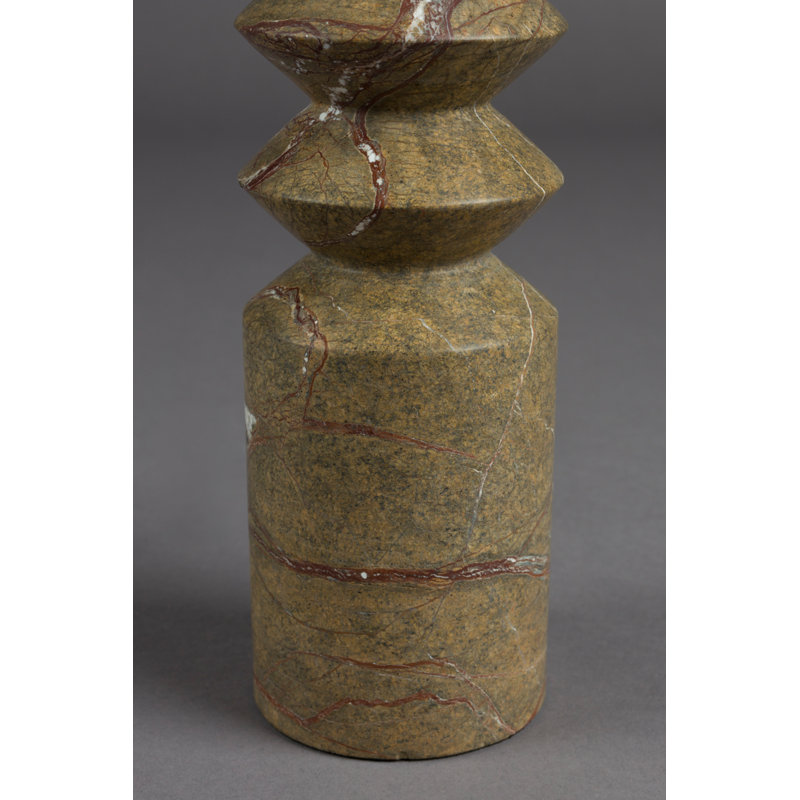 Candle Holder 13'' H Marble Tabletop Candlestick