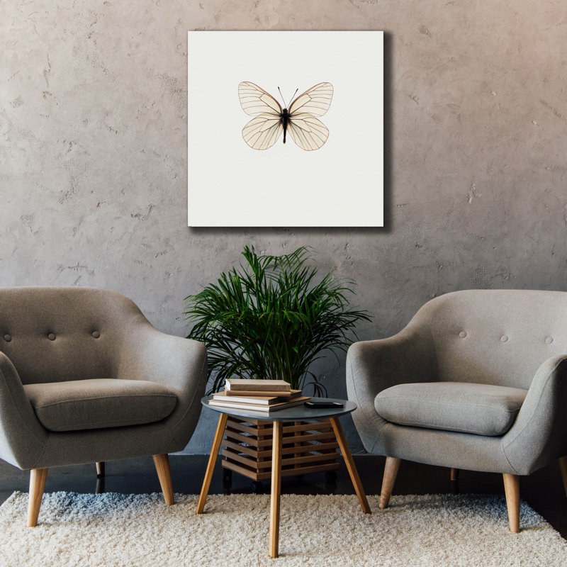 «Papillon blanc» par PhotoINC Studio, H 37 po x l 37 po x P 1,5 po
