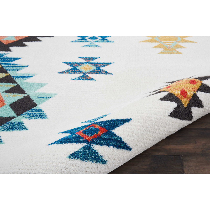 Southwestern Indoor Rug, Rectangle 9'3" x 13'
