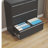 3 Drawer Metal Lateral Filing Cabinet with Lock for Home Office A4/Letter/Legal Size-1484663612