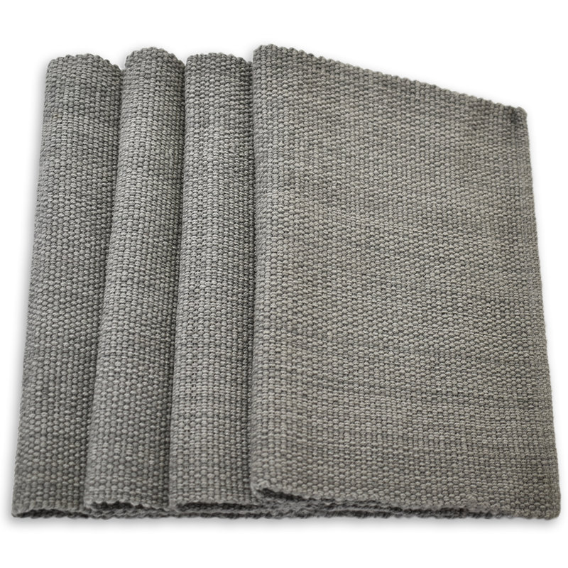 Napperon en coton Stell, Fumée, L 13 po x P 54 po