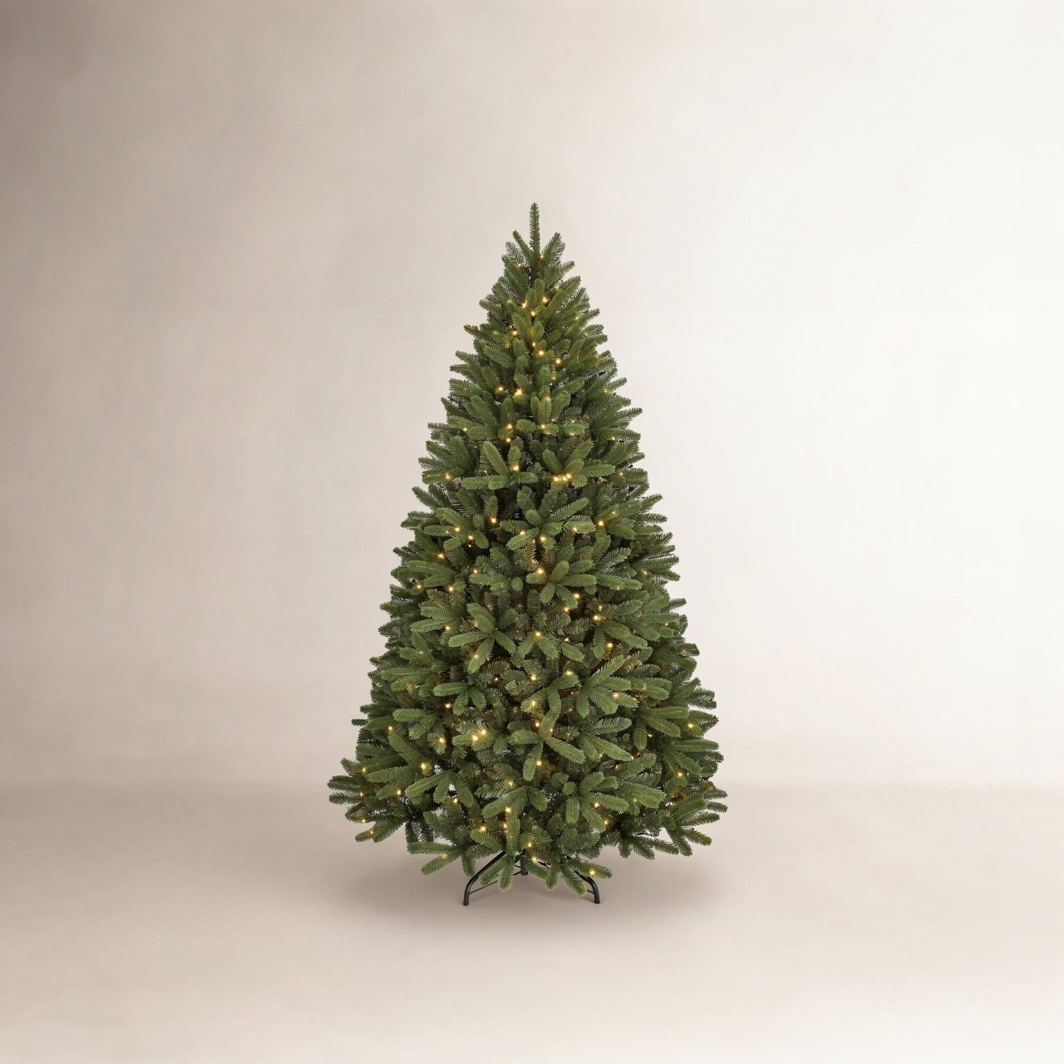 Pre-Lit Spruce Christmas Tree, 9' H