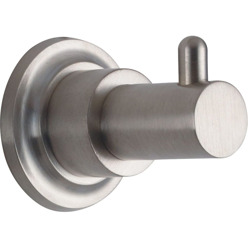 Rincon Bay Single Robe Hook, Satin Nickel
