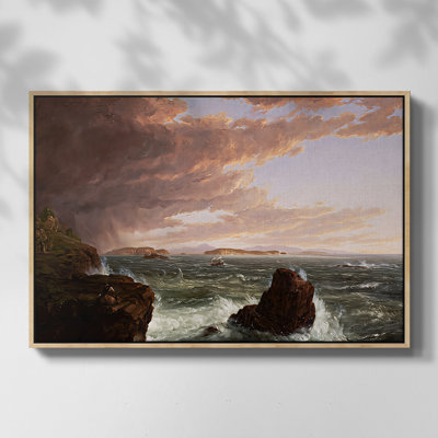 Une scène sauvage, 1831 à 1832 - Thomas Cole, toile tendue avec châssis