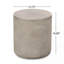 Table d'appoint d'extérieur en béton