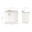 Ensemble de meuble-lavabo simple en bois massif 43 po Freitas blanc avec plateau en marbre de Carrare 0,75 po, gauche décalé, lavabo ovale-1596507138-1562859319-1562859312