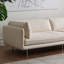 Canapé modulaire blanc en similicuir-1525461288