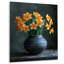 Monochromes jaunes et oranges en pot gris I - jonquilles-248274074-248274077