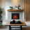 Insertion de foyer électrique 30 po avec son craquelé, porte vitrée et moustiquaire Puraflame Breena, 750 / 1500W, noir