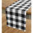 Morgan Check - 100% Pure Linen Table Runner-114726909-114726921