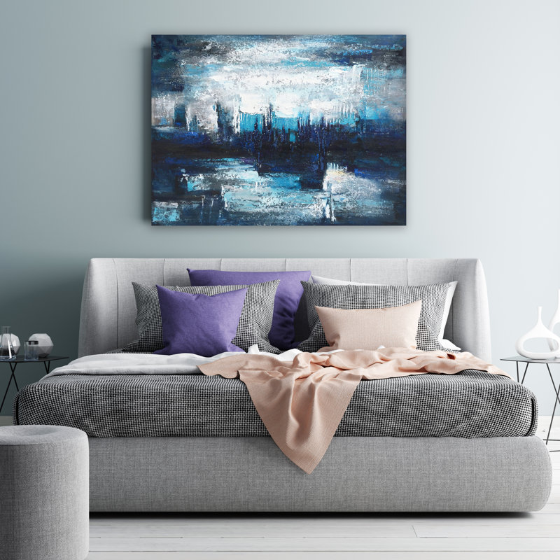 «Abstract City Reflection» sur toile tendue