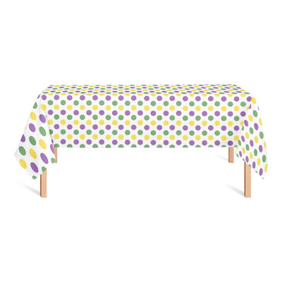 Dahlgreen Polka Dots Cotton Blend Tablecloth