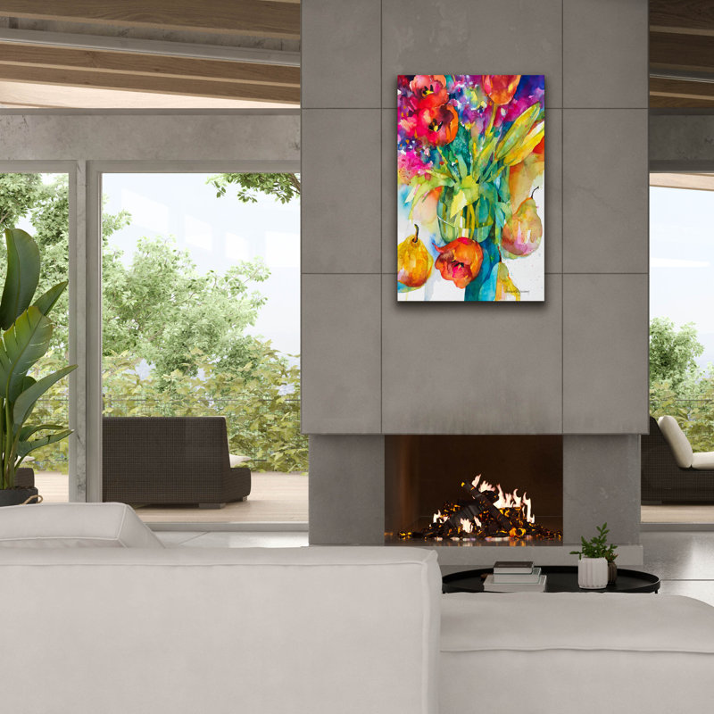 Art sur toile, H 40 po x l 26 po x P 1,5 po