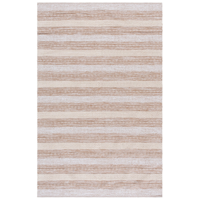 Tapis beige / ivoire Mataeo 976, Rectangle de 5 pi x 8 pi