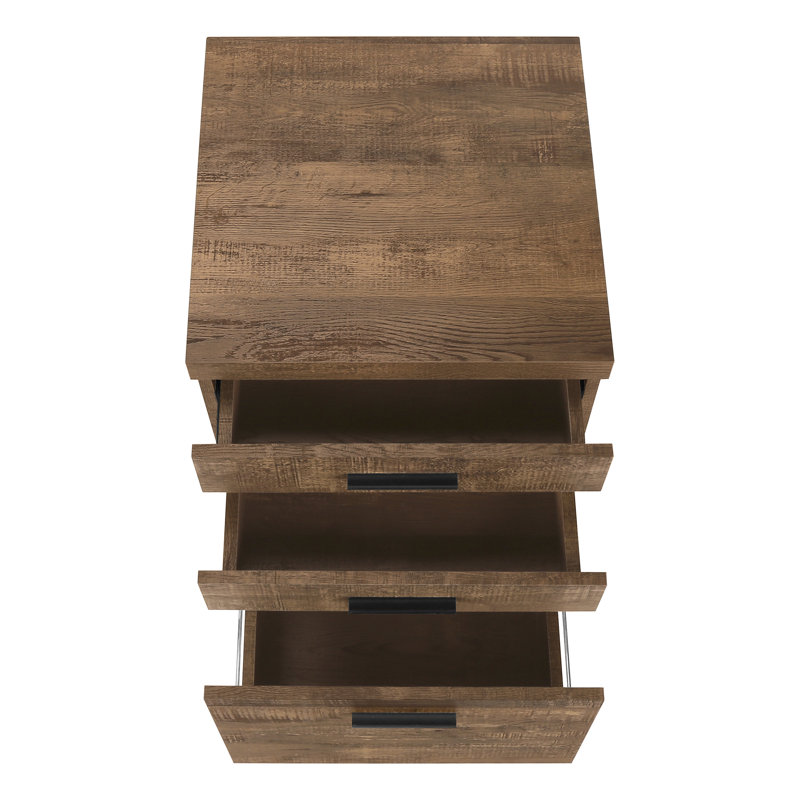 Classeur, mobile à roulettes, tiroirs de rangement, support pour imprimante, bureau, travail, stratifié, contemporain, moderne