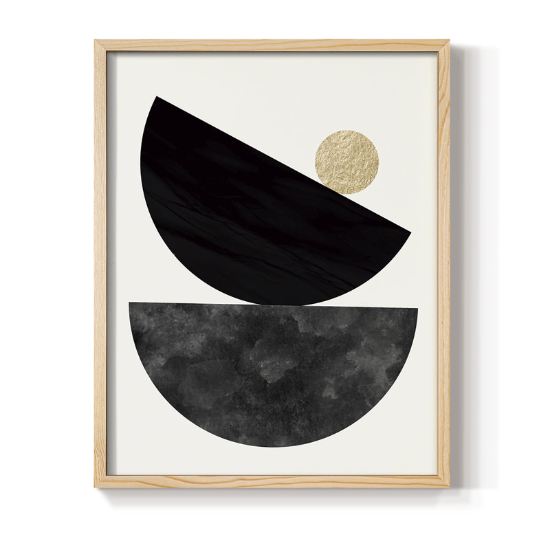 Delicate Balance Framed Print - Solid Wood