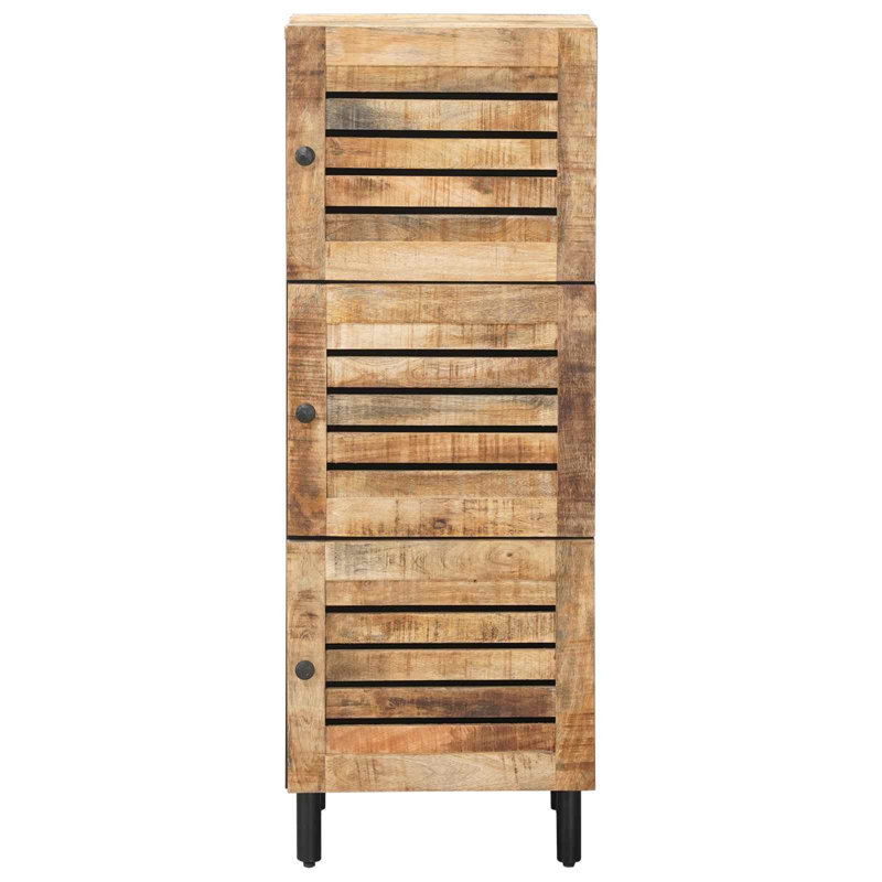 40 cm W Solid Wood Highboard