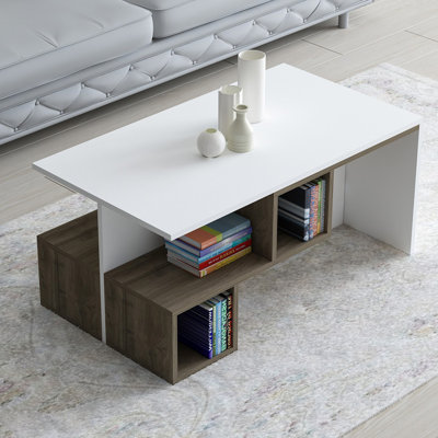 Table basse avec rangement Klingerstown