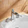8 In. Waterfall Widespread 2-Handle Bathroom Faucet