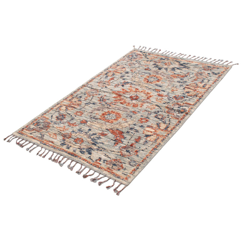 Tangier Light Blue Rug 5'0" x 7'10"