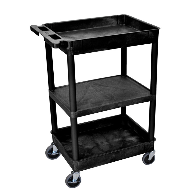 Tuffy Utility Cart, Black
